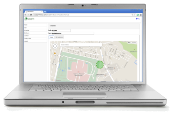 ClockWork - Mobile and Cloud-Based Employee Time-Tracking Solution - Manage Locations