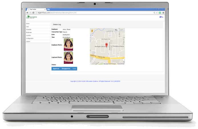 ClockWork - Mobile and Employee Cloud-Based Time-Tracking Solution - Verify and Approve Time-Logs